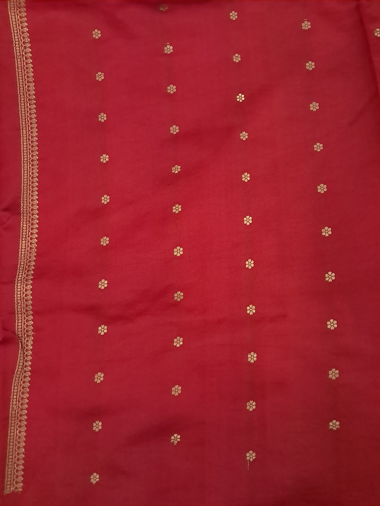 Minakari Kadhwa Mango Silk Banarasi Saree