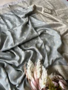 Grey Banarasi Buti Munga Silk Saree
