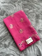 Strawberry Minakari Viscose Silk Banarasi Saree